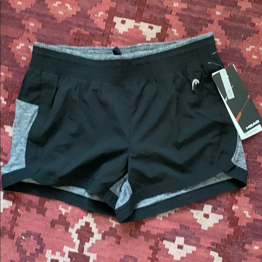 Head Dri-motion Black and Gray Athletic Sh…